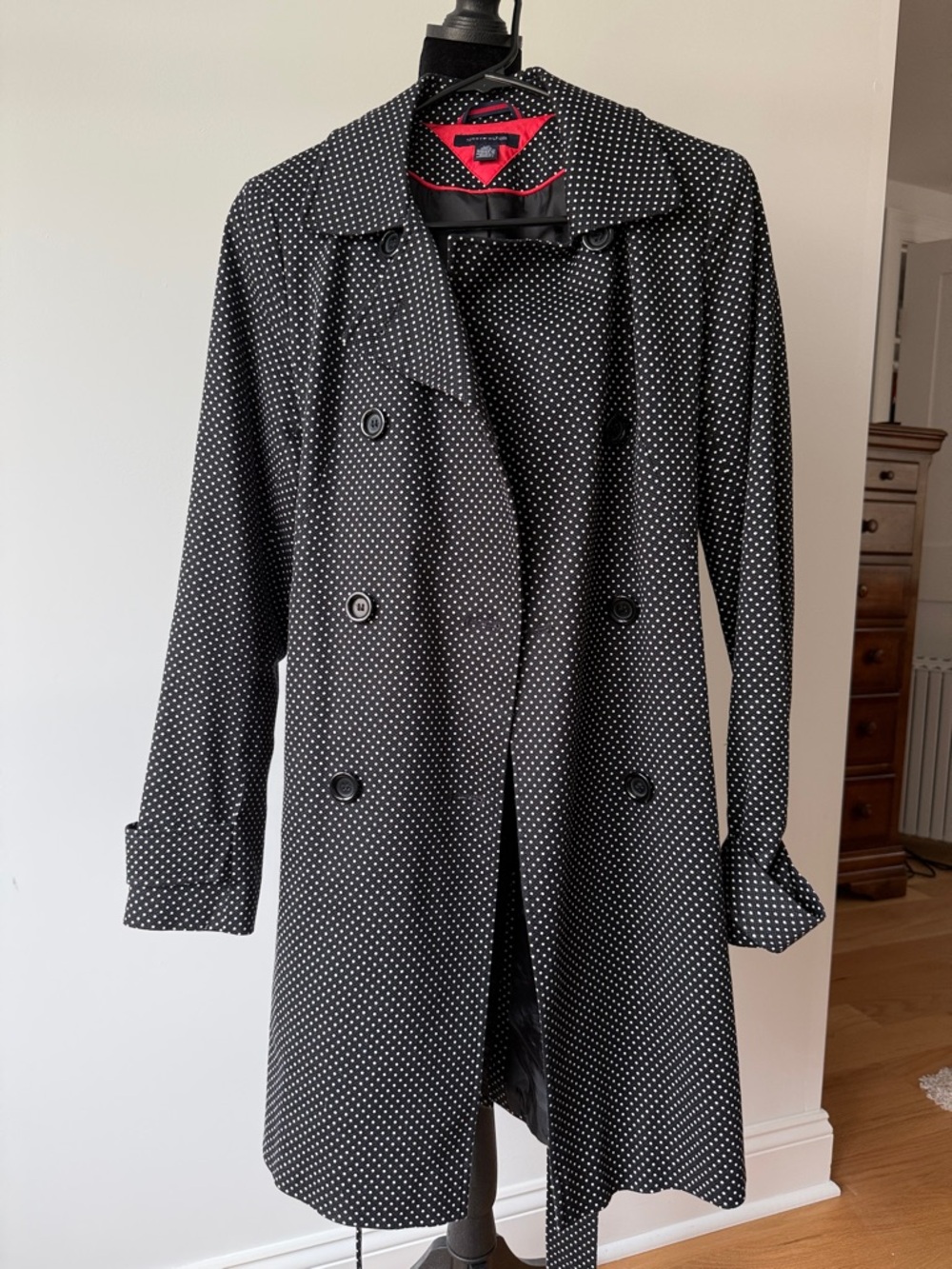 Tommy Hilfiger tailored mid length jacket size small